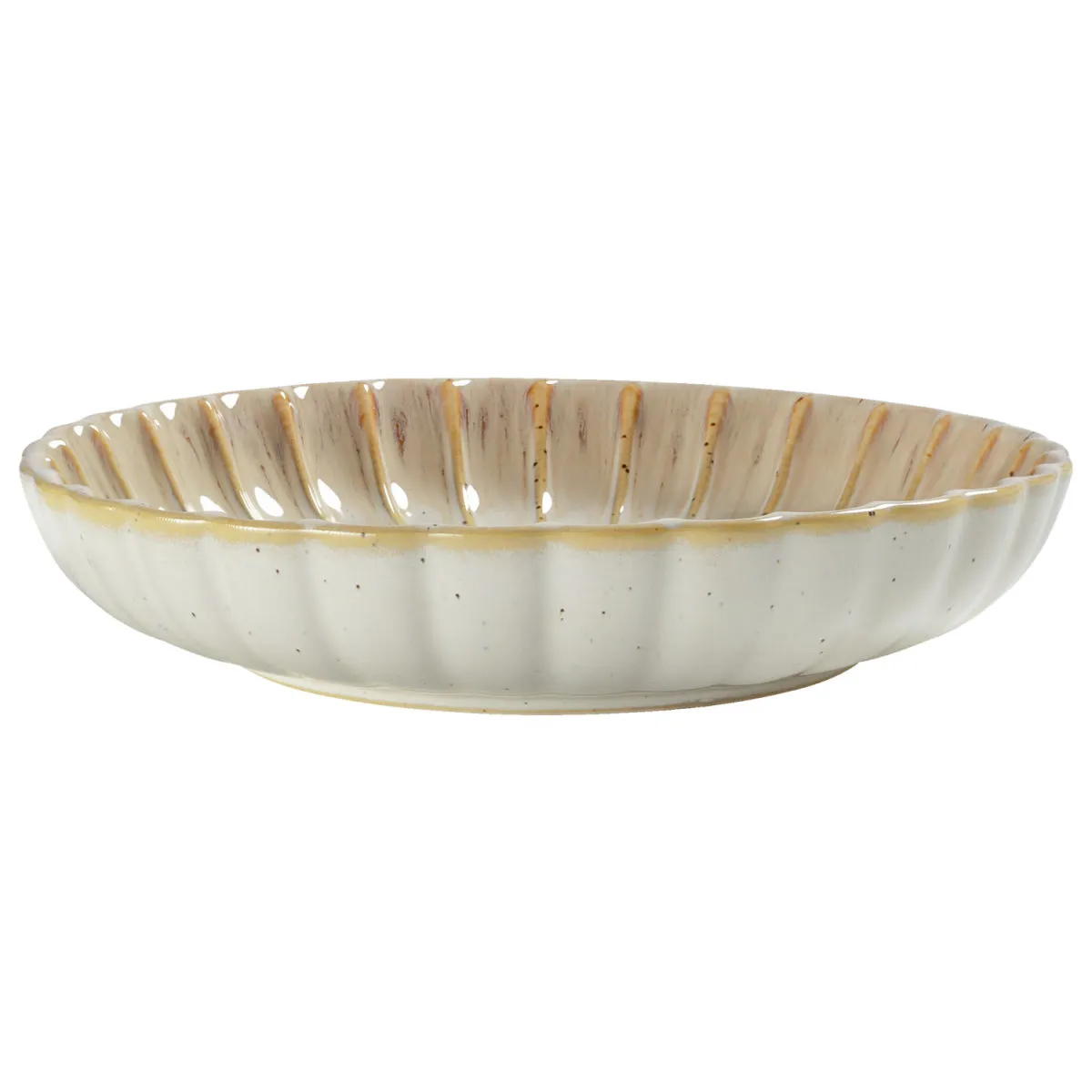 4x VEGA Piatto Flora fondo; 300 ml, 23x4.6 cm (ØxH); rosa/beige; rotonda; 4 pz. / Pacco - immagine 1