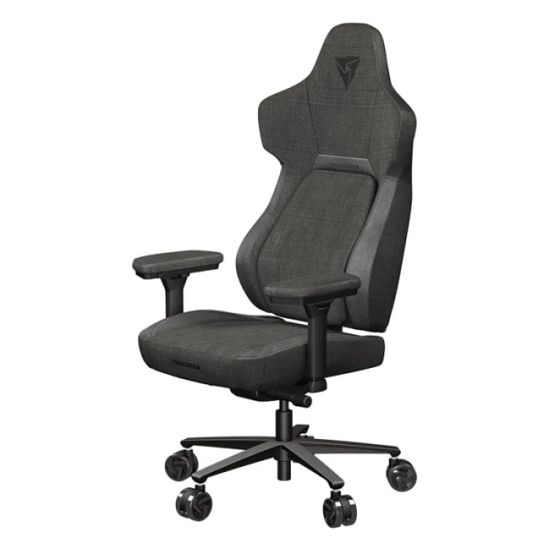 Sedia da gaming universale ThunderX3 CORE Loft, sedile imbottito, colore nero - immagine 1