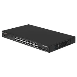 Switch di rete 28 porte SURVEILLANCE Industrial PoE+ Black IGS 5428PLC Gigabit (1000Base-TX) - immagine 1