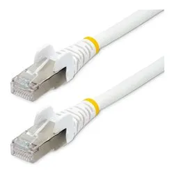 Cavo di rete 6A S/FTP Low Smoke Zero Halogen White 10m NLWH 10M CAT6A PATCH - immagine 1