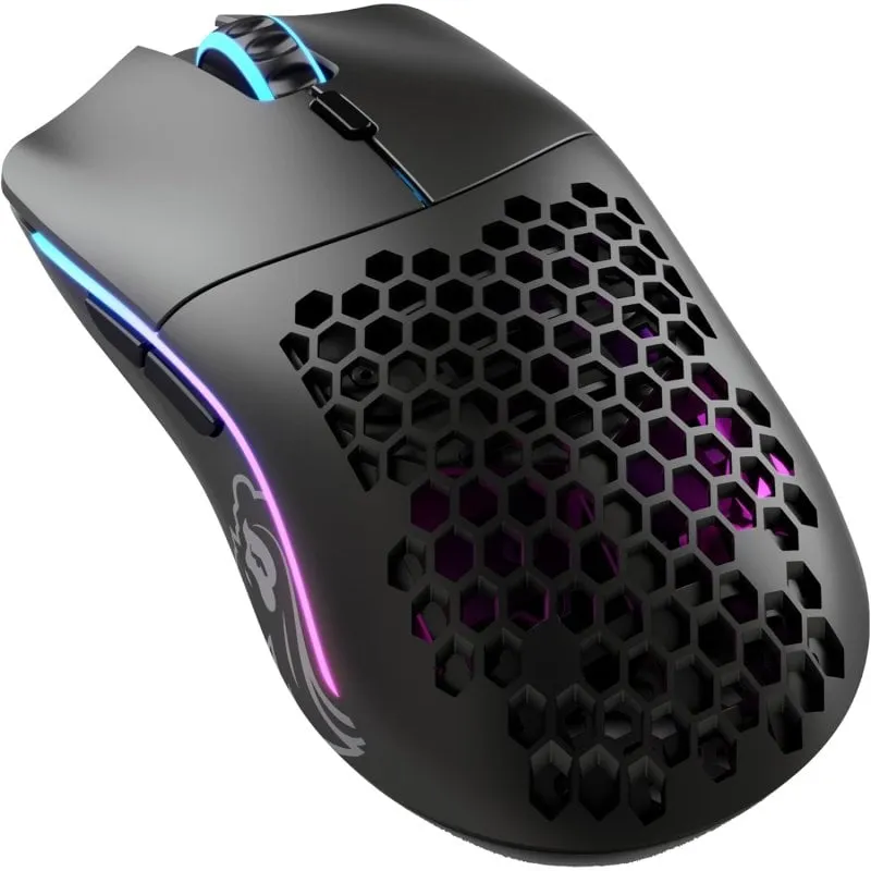 Glorious Modello O- Mouse da gioco wireless RF ambidestro 19000 DPI Nero - immagine 1