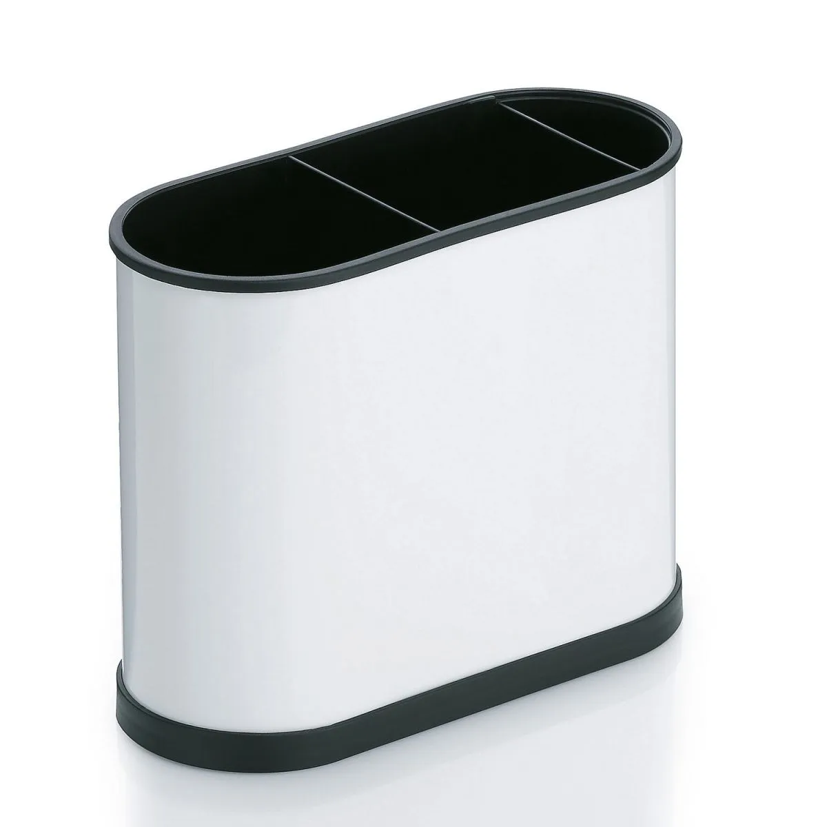 kela Scolaposate Benito in metallo; 22x10x18 cm (LxLxH); bianco; ovale - immagine 1