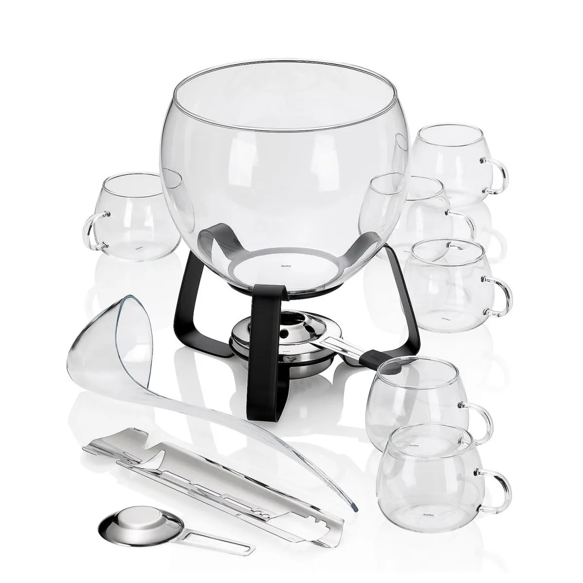 kela Set vin brulè Juntos Bicchiere 11 pezzi; bianco - immagine 1