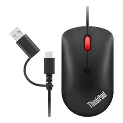 Mouse Business THINKPAD Wired compact Black 4Y51D20850 - immagine 1