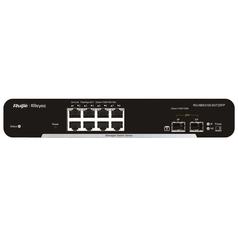 Switch Ruijie RG-ES116G 16 Porte Gigabit Ethernet Non Gestito Nero - immagine 1