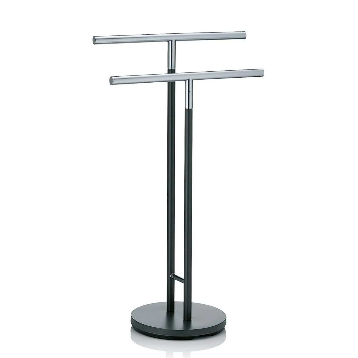 kela Portasciugamani Sinerio in metallo; 30x30x30x92.5 cm (LxLxØxH); antracite - immagine 1