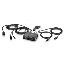 Kvm switch DisplayPort 4K Black C2 D46 UAC CBL KVM - immagine 1