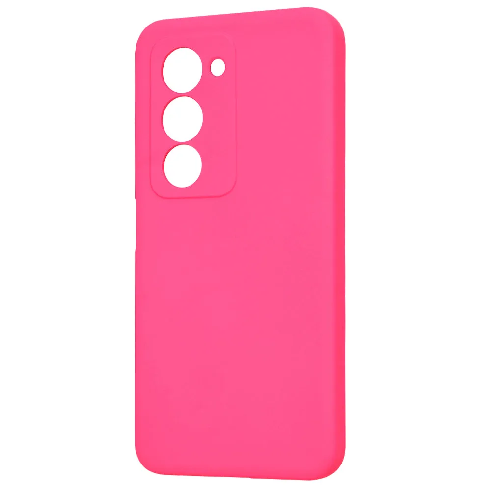Custodia per Xiaomi Redmi 15 5G / 15 4G, Techsuit, SoftFlex, Rosa Scuro - immagine 1