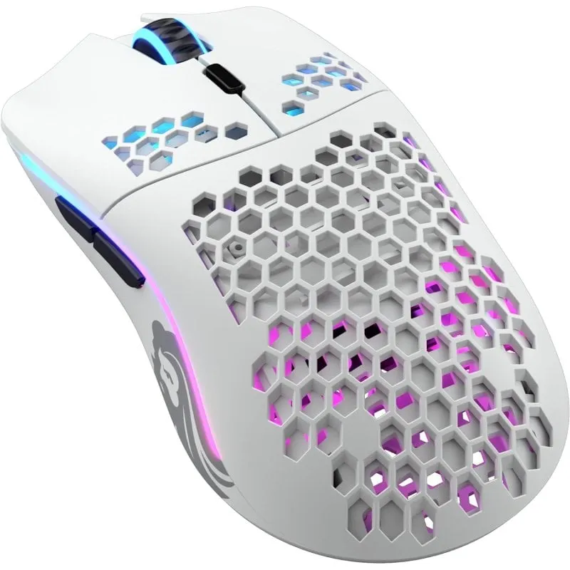 Glorious Modello O Game Mouse Mano destra RF Wireless + USB Type-C Laser 19000 DPI - immagine 1
