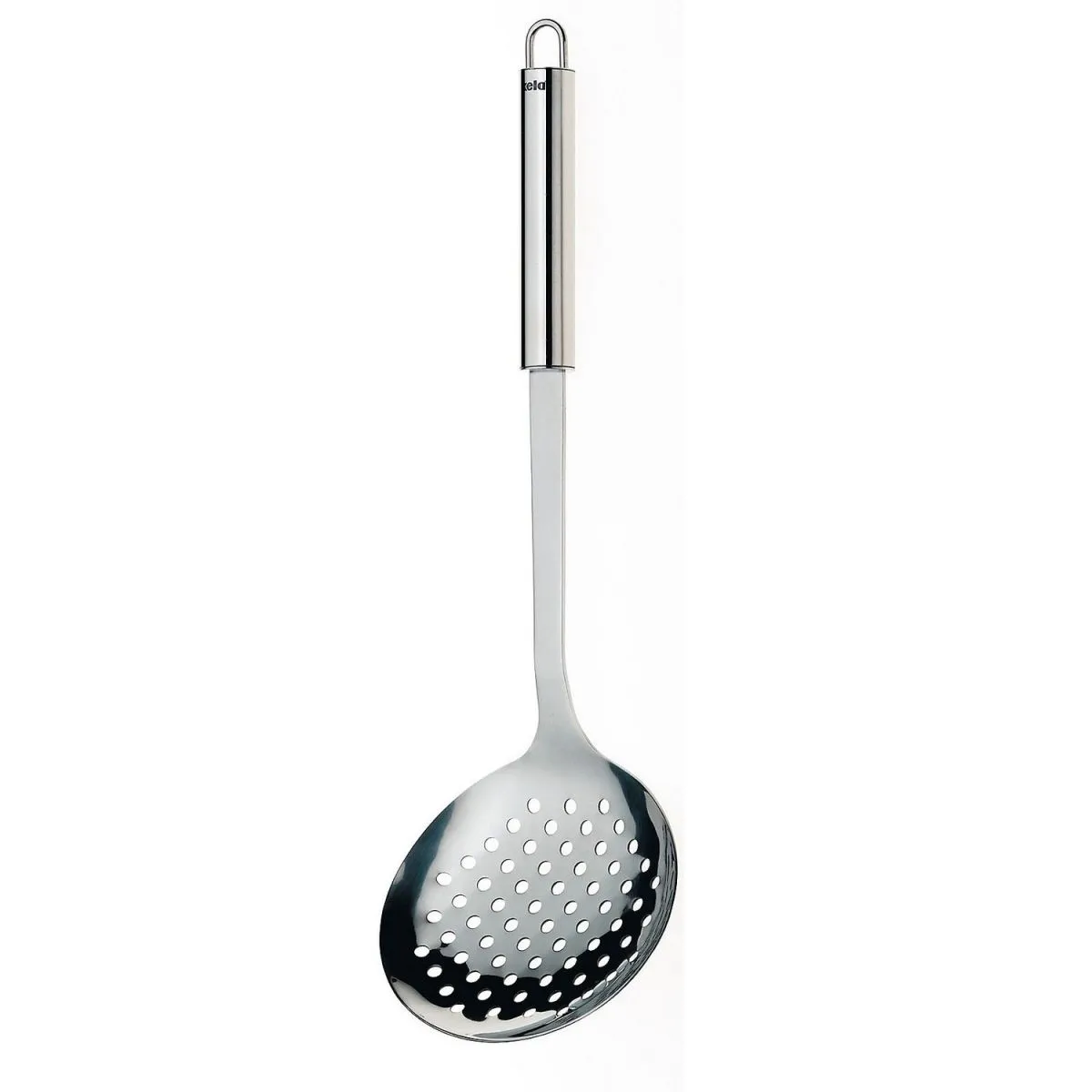 kela Schiumarola Rondo in acciaio inox; 11.5x35x11.5x11.5 cm (ØxLxLxH); argento - immagine 1