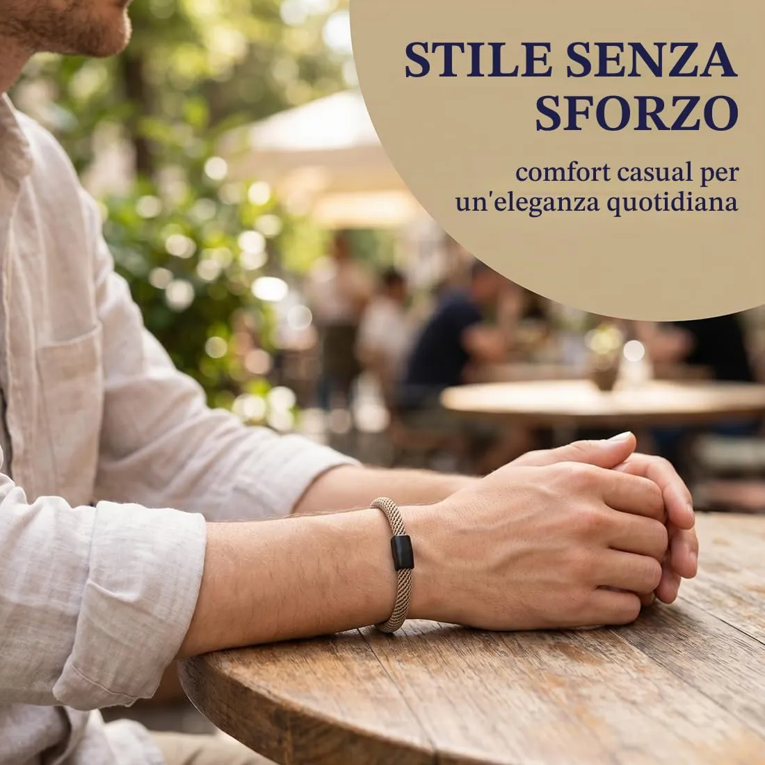 XUZOPIM 3 Pezzi Braccialetto Da Uomo In Corda Di Vela, Braccialetto Surfer Fatto A Mano, Regolabile In Paracord Per Uomini E Donne, Intrecciato Resistente All'Acqua - immagine 4