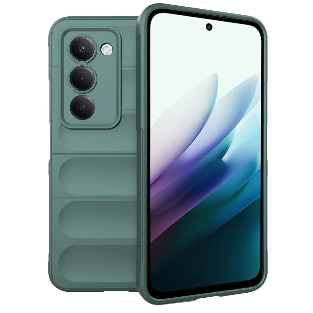 Custodia per Xiaomi Redmi 15 5G / 15 4G, Techsuit, Magic Shield, Verde - immagine 1