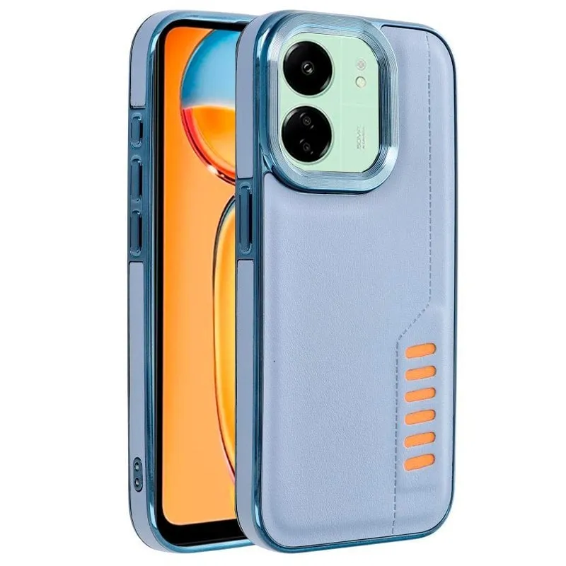 Raffinata custodia Milano Blu per Xiaomi Redmi 13C/POCO C65 - immagine 1