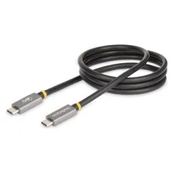 Cavo USB C 100W USB4 Black e Gray 1m CC1M 40G USB CABLE - immagine 1