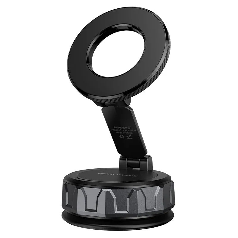 Supporto Auto Magnetico Borofone BH140 Gloria, 4.5 pollici - 7 pollici, Nero - immagine 1