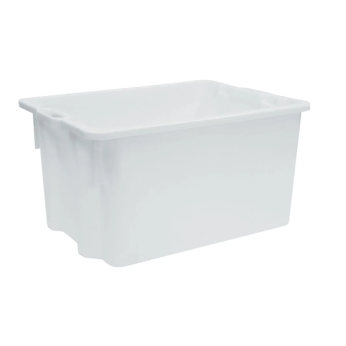 Schneider Contenitori impilabili; 50000 ml, 57x41.5x29 cm (LxLxH); bianco - immagine 1