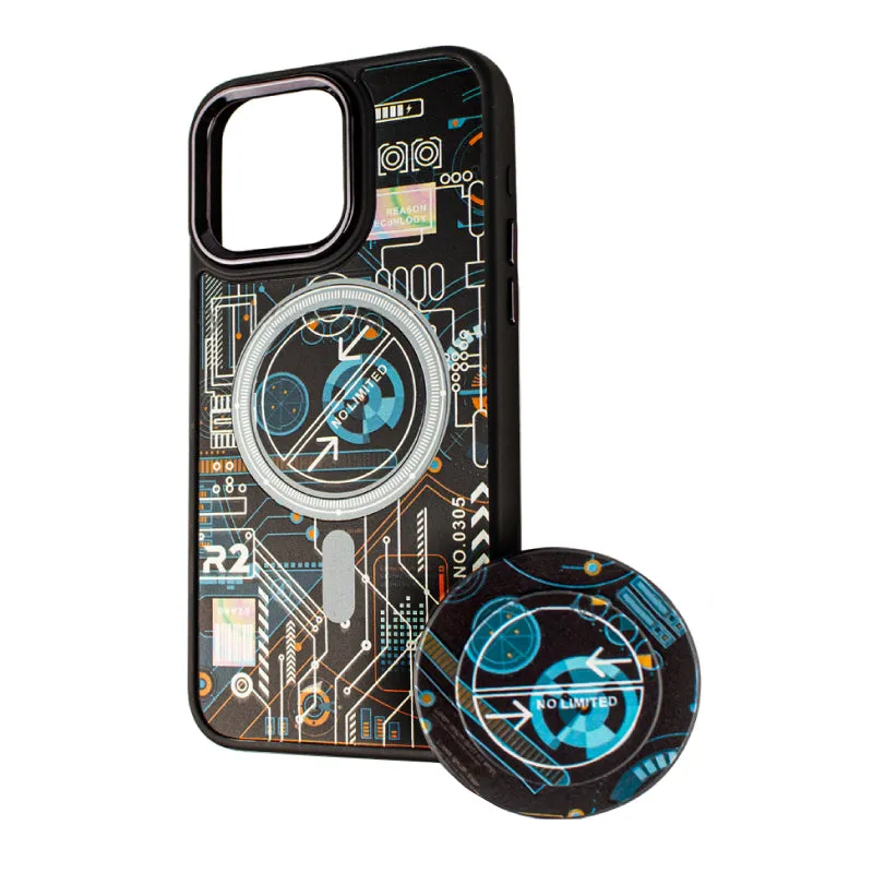 Custodia MagSafe per Xiaomi Redmi A2 / A1, BOTER, Tecnologia MagPopsocket, Multicolore - immagine 1