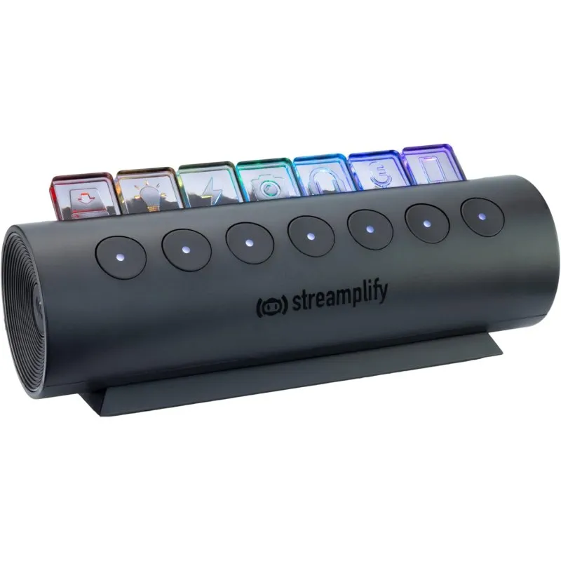 Streamplify HUB CTRL 7 USB 3.2 Gen 1 (3.1 Gen 1) Type-A Nero - immagine 1