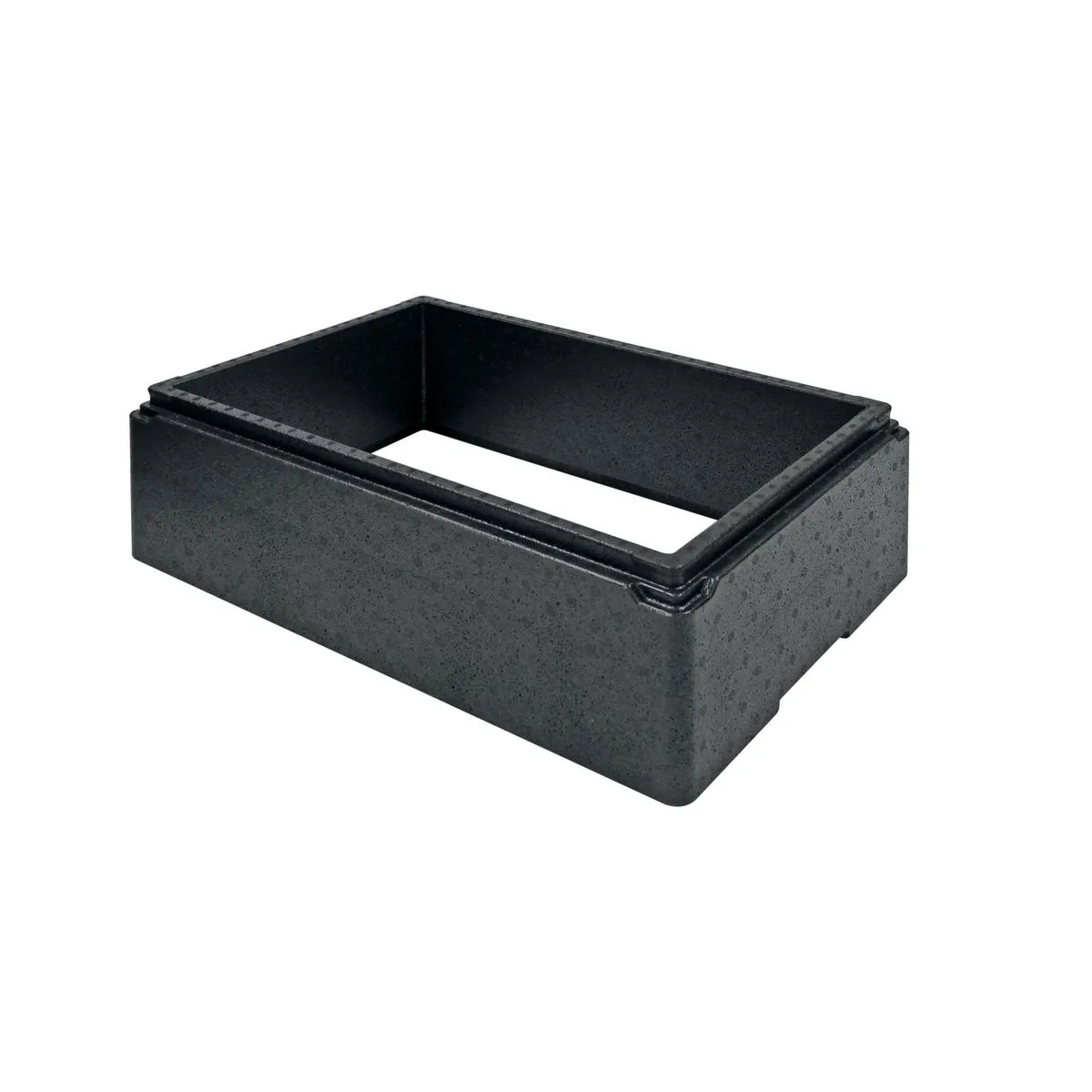 Schneider Telaio EPP per contenitori gastronorm 1/1 e TOP-Box Ice; 60x40x18 cm (LxLxH); nero - immagine 1