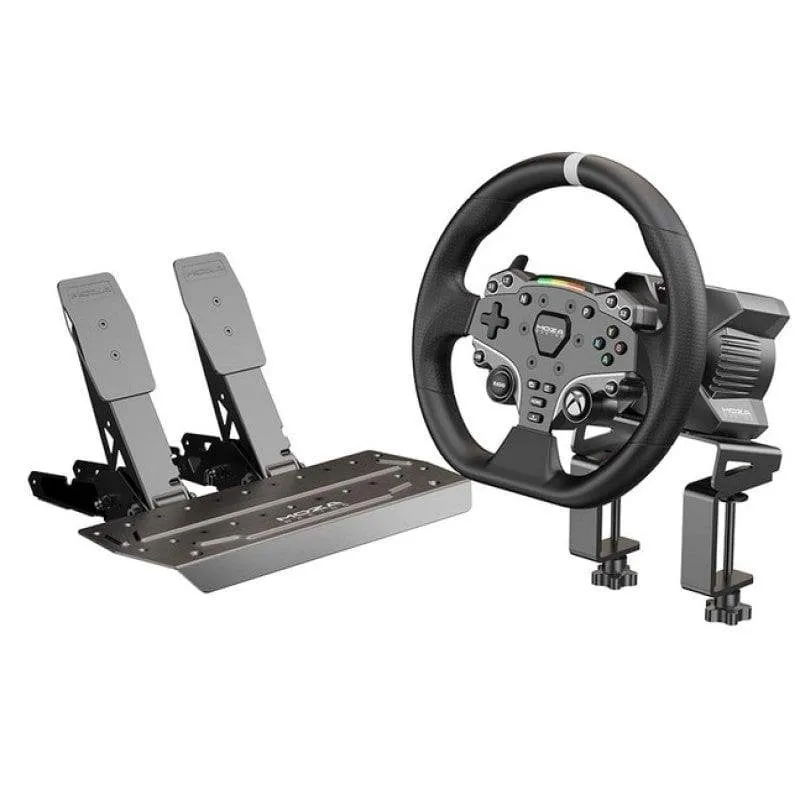 Volante da Corsa Moza RS053 con Pedali per Sim Racing R3 PC - immagine 1