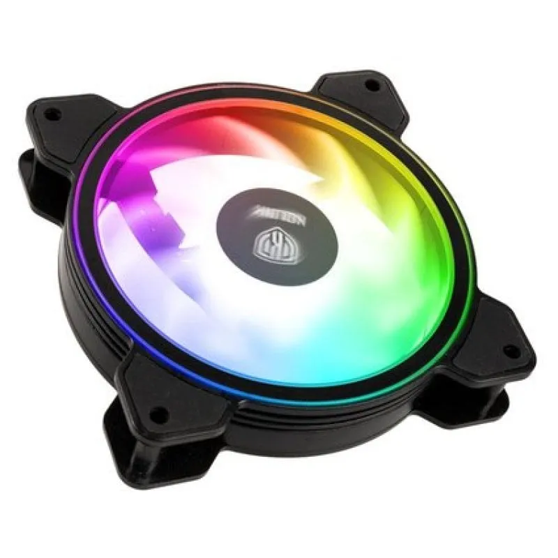 Kolink Umbra HDB ARGB Led PWM - 120 mm Case per computer Ventilatore 12 cm Nero, Bianco 1 pz - immagine 1