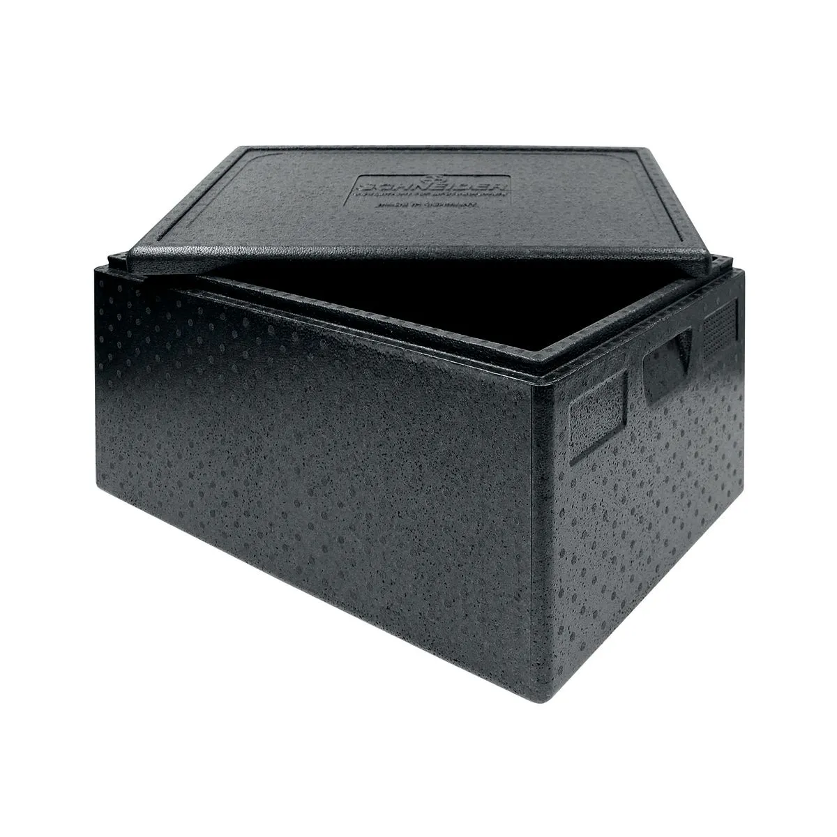 Schneider Contenitore da trasporto in EPP TOP-Box 60 x 40 cm, 80 litri; 68.5x48.5x36.5 cm (LxLxH); nero - immagine 1