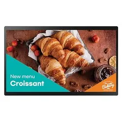 Display professionale 24" 1920x1080 FULL HD QBC T SERIES Interactive Signage Black LH24QBCTBGCXEN - immagine 1