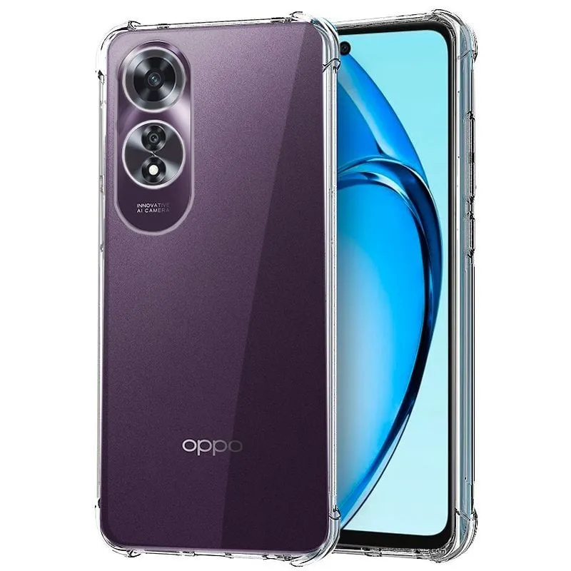 Custodia antiurto trasparente e fantastica per Oppo A60 - immagine 1