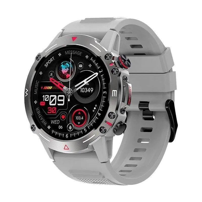 Cool Adventure Bluetooth 46mm AMOLED Grigio Resistenza Acqua IP67 SpO2 Cardiofrequenzimetro - immagine 1