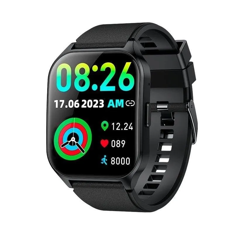 Cool Curved Bluetooth 49mm AMOLED Nero IP67 SpO2 Cardiofrequenzimetro Monitor Sonno - immagine 1