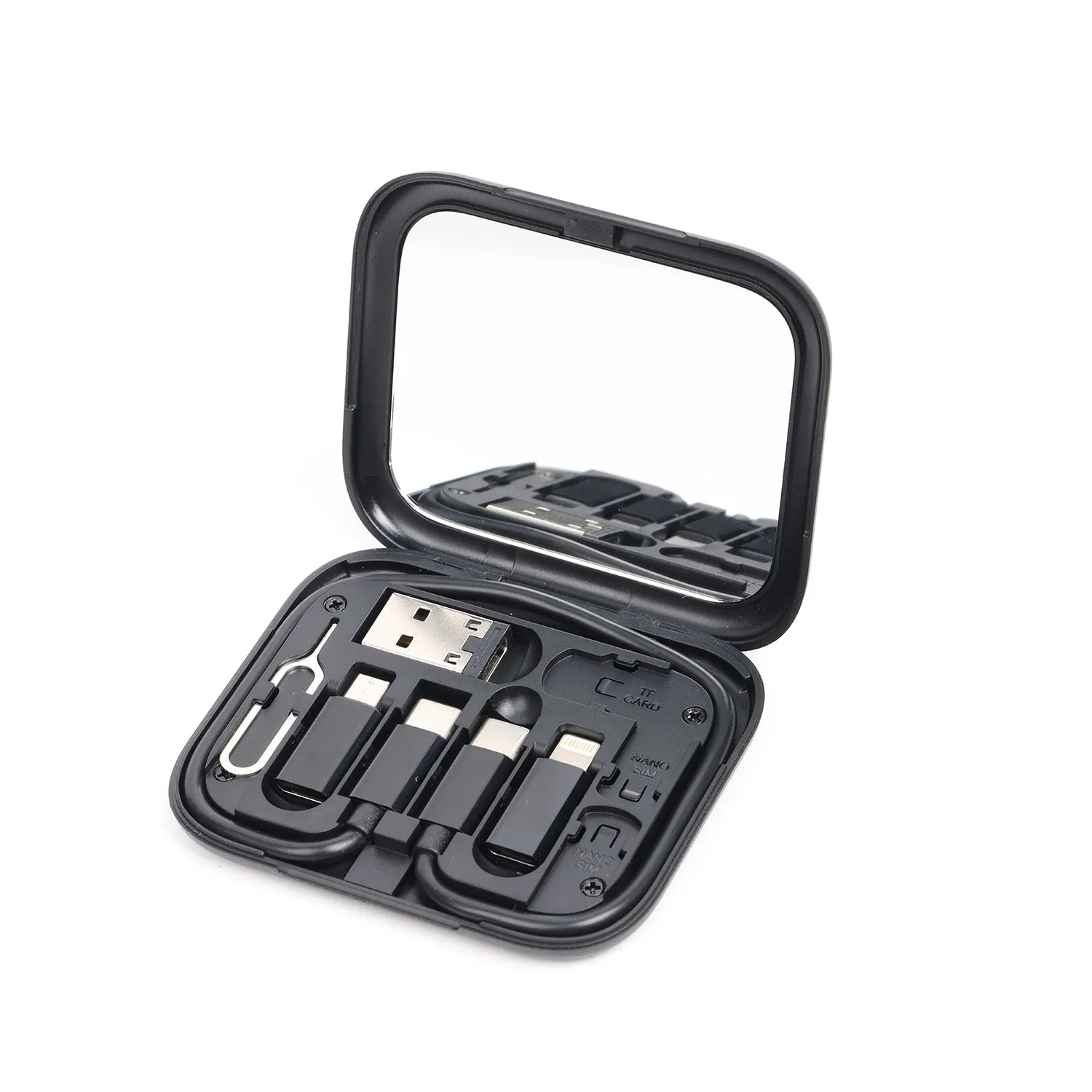 Organizzatore con Accessori Setty AD-S11-01, 11in1, Nero - immagine 1