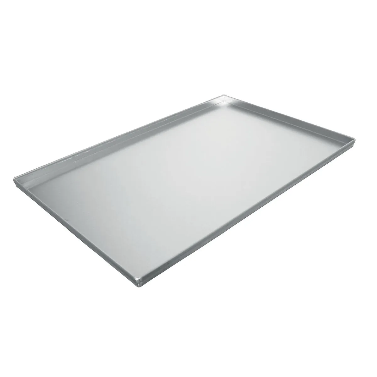 Schneider Teglia da forno in alluminio; GN 1/1, 53x32.5x2 cm (LxLxH); argento; rettangolare - immagine 1