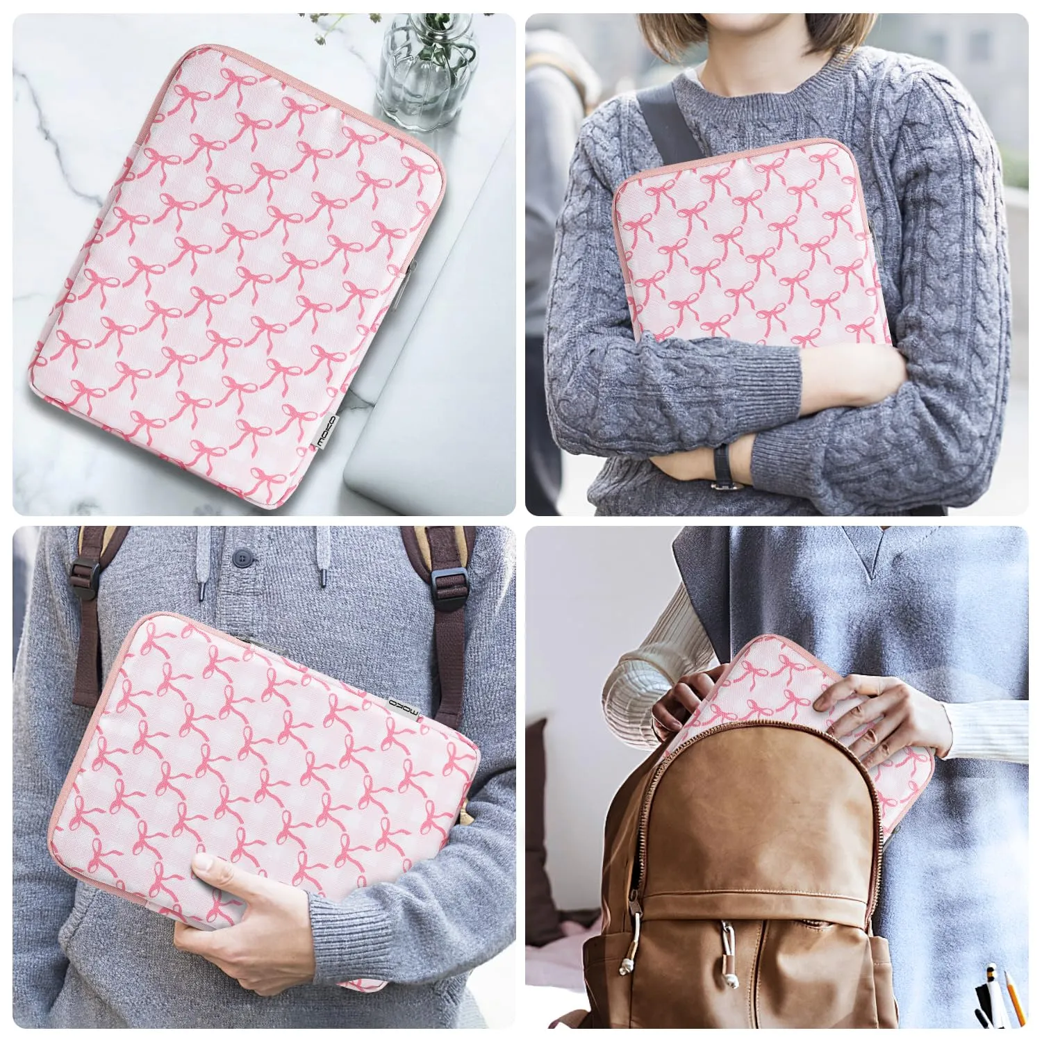 MoKo Borsa Sleeve per Tablet 9-11 Pollici, Imbottita - immagine 8