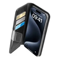 Cover IPHONE 15 Pro BOOK AGENDA Black BOOKAG2IPH15PRO - immagine 1