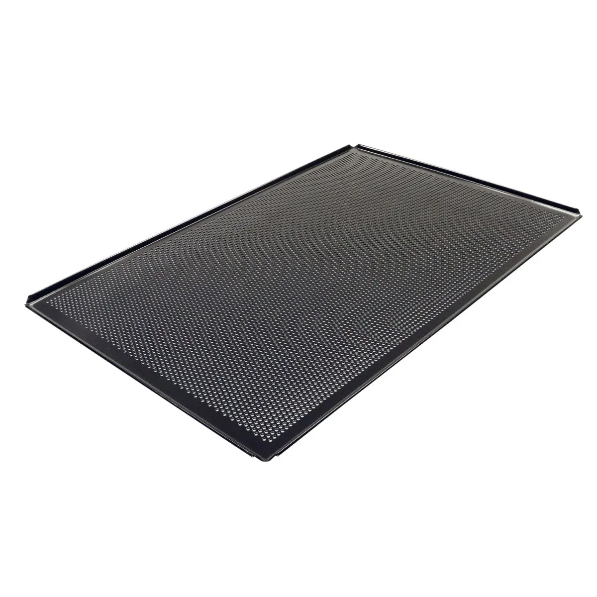 Schneider Teglia forata TYNECK gastronorm 2/3; 60x40x1 cm (LxLxH); nero; rettangolare - immagine 1