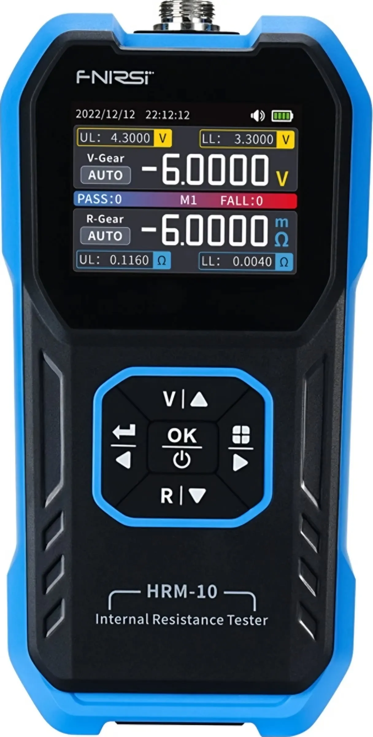 Tester Service Fnirsi HRM-10 per la misurazione della resistenza interna e della tensione di batterie / accumulatori - immagine 1