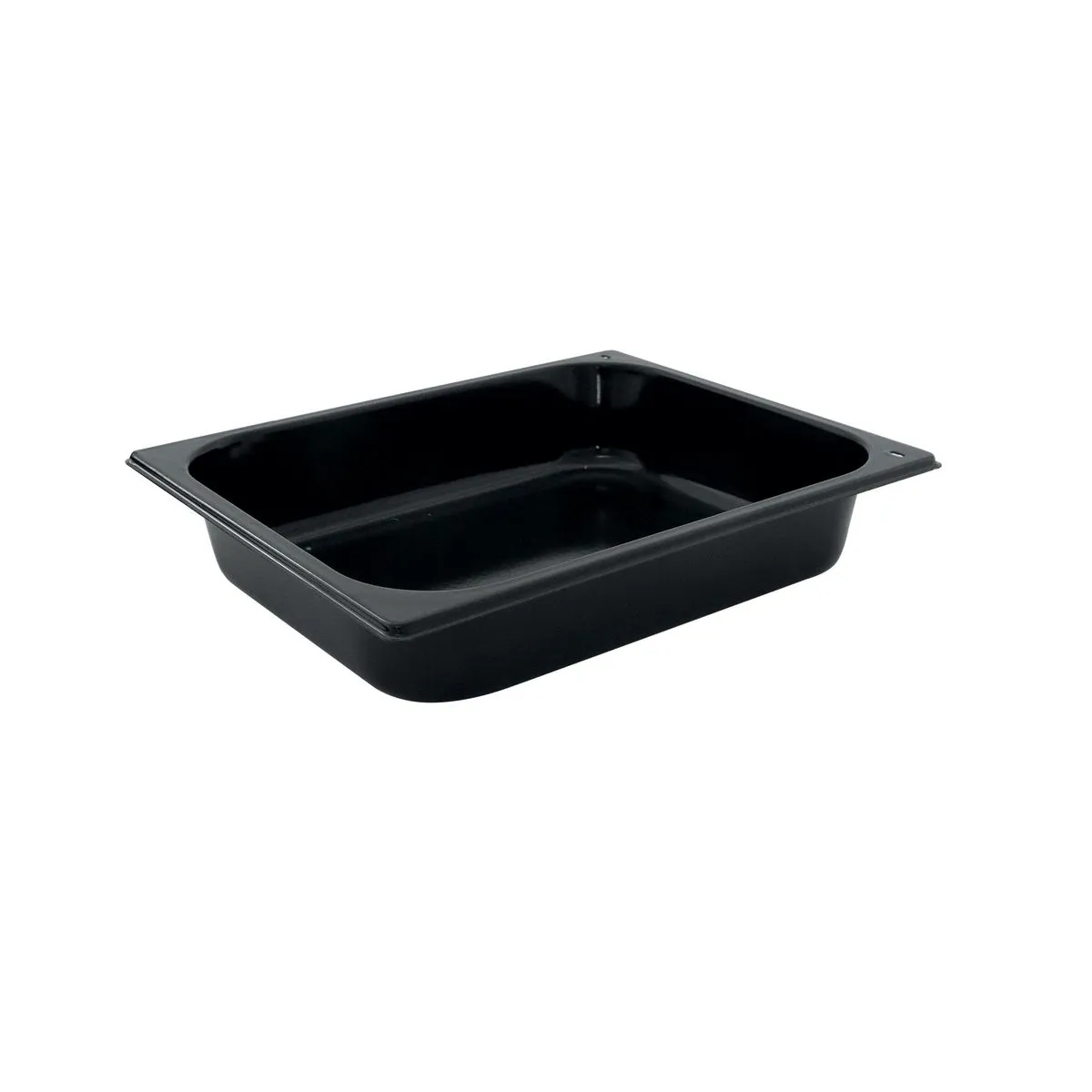 Schneider Teglia da forno gastronorm 1/2; GN 1/2, 32.5x26.5x6.5 cm (LxLxH); nero; rettangolare - immagine 1