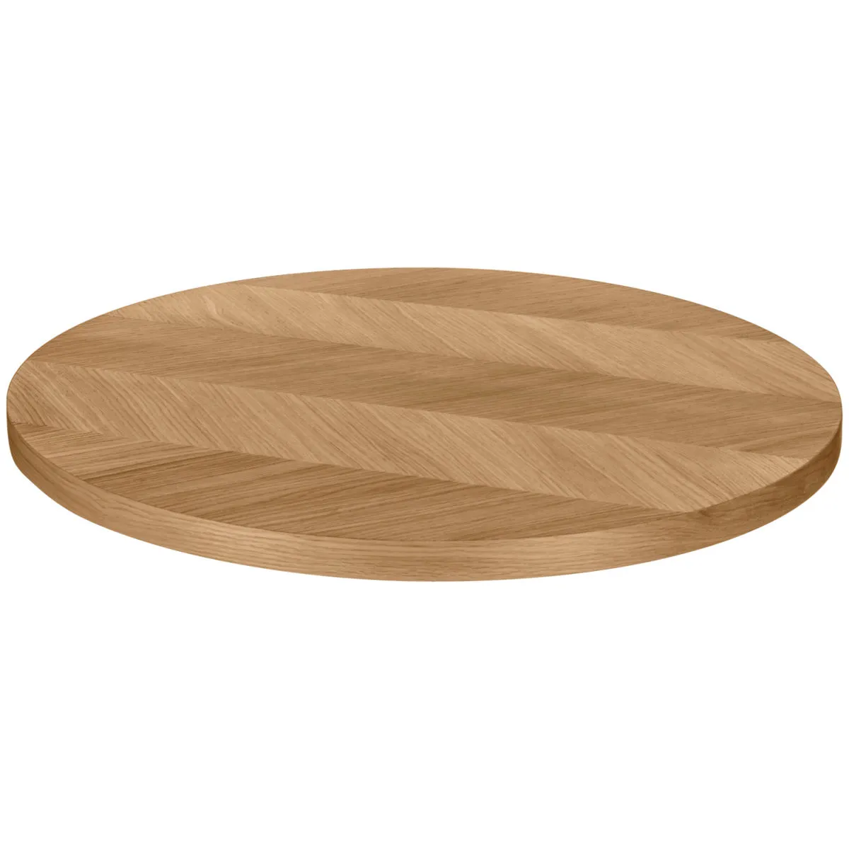 VEGA Piano tavolo Pescaro rotondo; 80 cm (Ø); quercia/naturale; rotonda - immagine 1