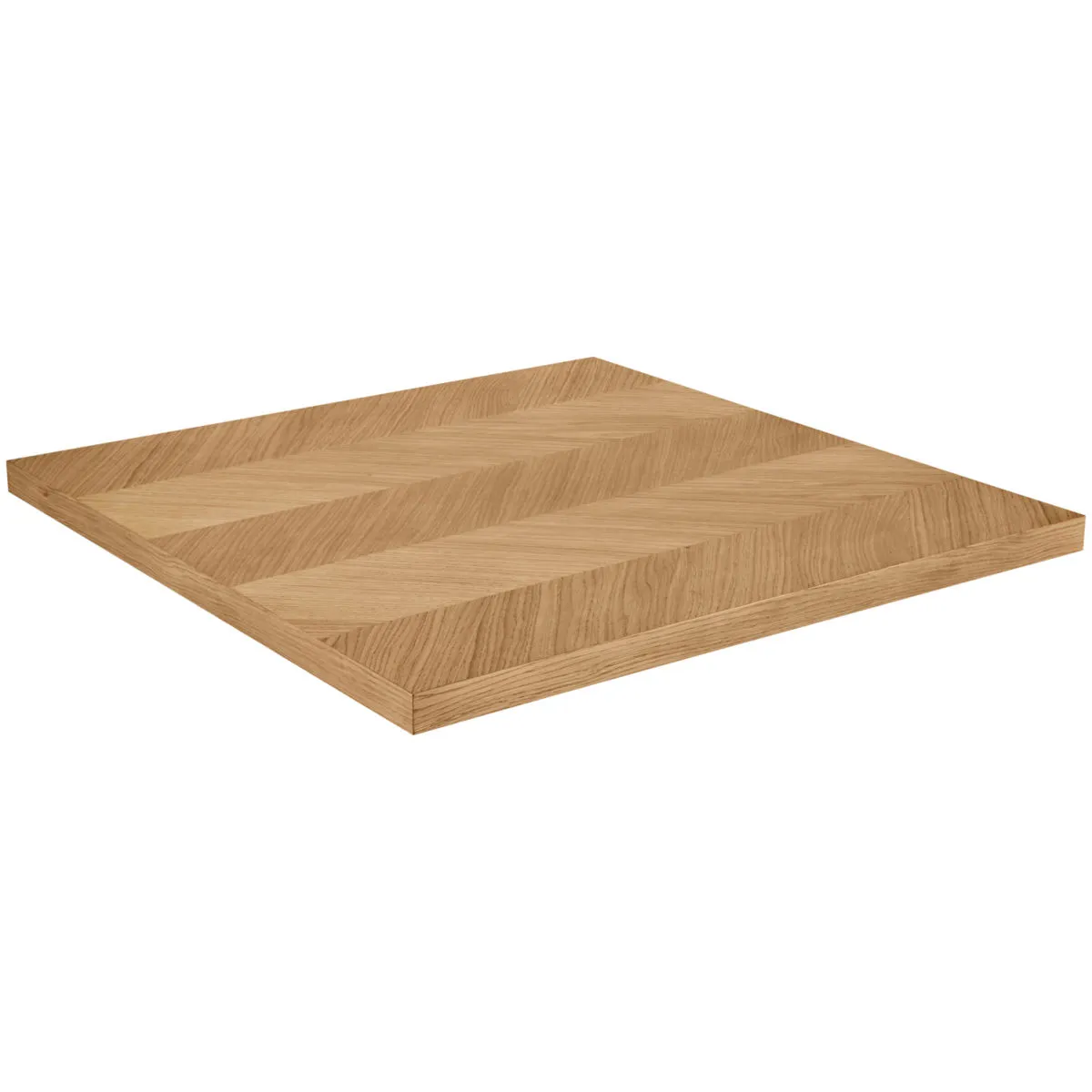 VEGA Piano tavolo Pescaro quadrato; 80x80 cm (LxL); quercia/naturale; quadrata - immagine 1