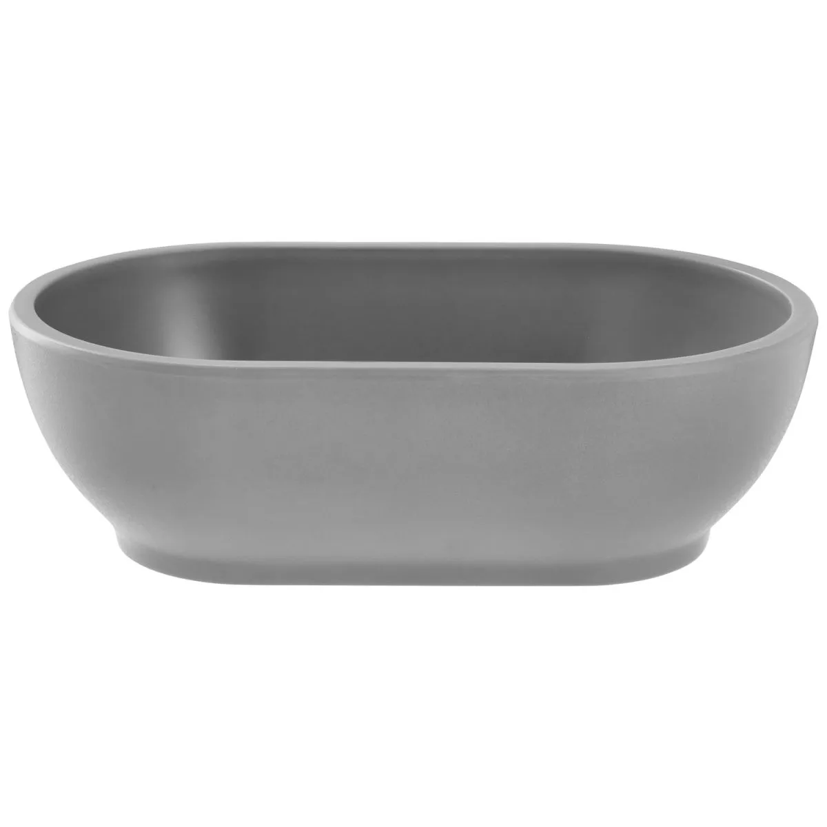 6x VEGA Ciotola Kanas ovale; 500 ml, 17.6x10.8x5.5 cm (LxLxH); grigio; ovale; 6 pz. / Pacco - immagine 1