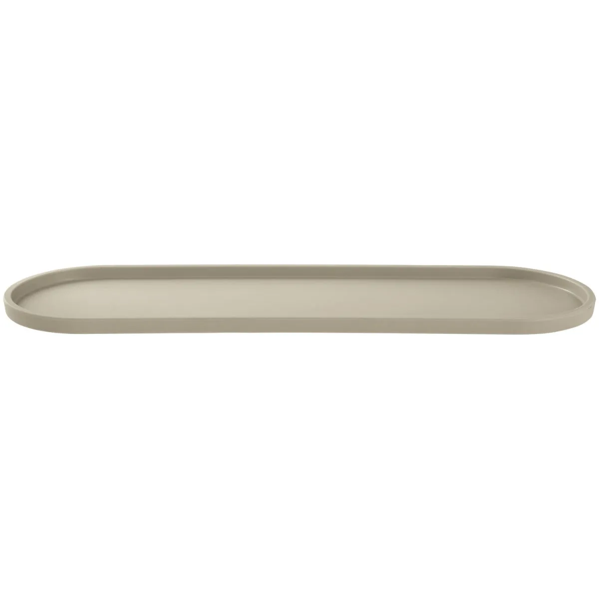 6x VEGA Piatto Kanas ovale; 53x16.2x1.8 cm (LxLxH); beige; ovale; 6 pz. / Pacco - immagine 1