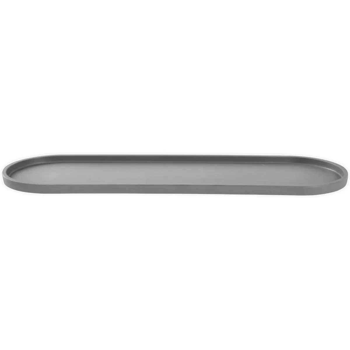 6x VEGA Piatto Kanas ovale; 53x16.2x1.8 cm (LxLxH); grigio; ovale; 6 pz. / Pacco - immagine 1