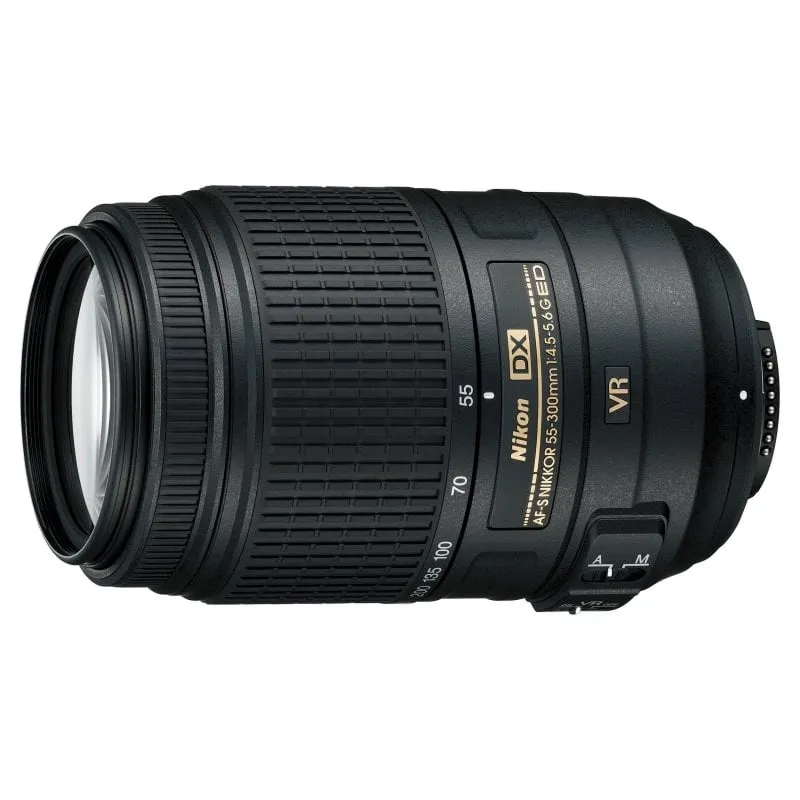 Nikon AF-S DX NIKKOR 55-300mm f/4.5-5.6G ED VR SLR Obiettivo super-teleobiettivo Nero - immagine 1