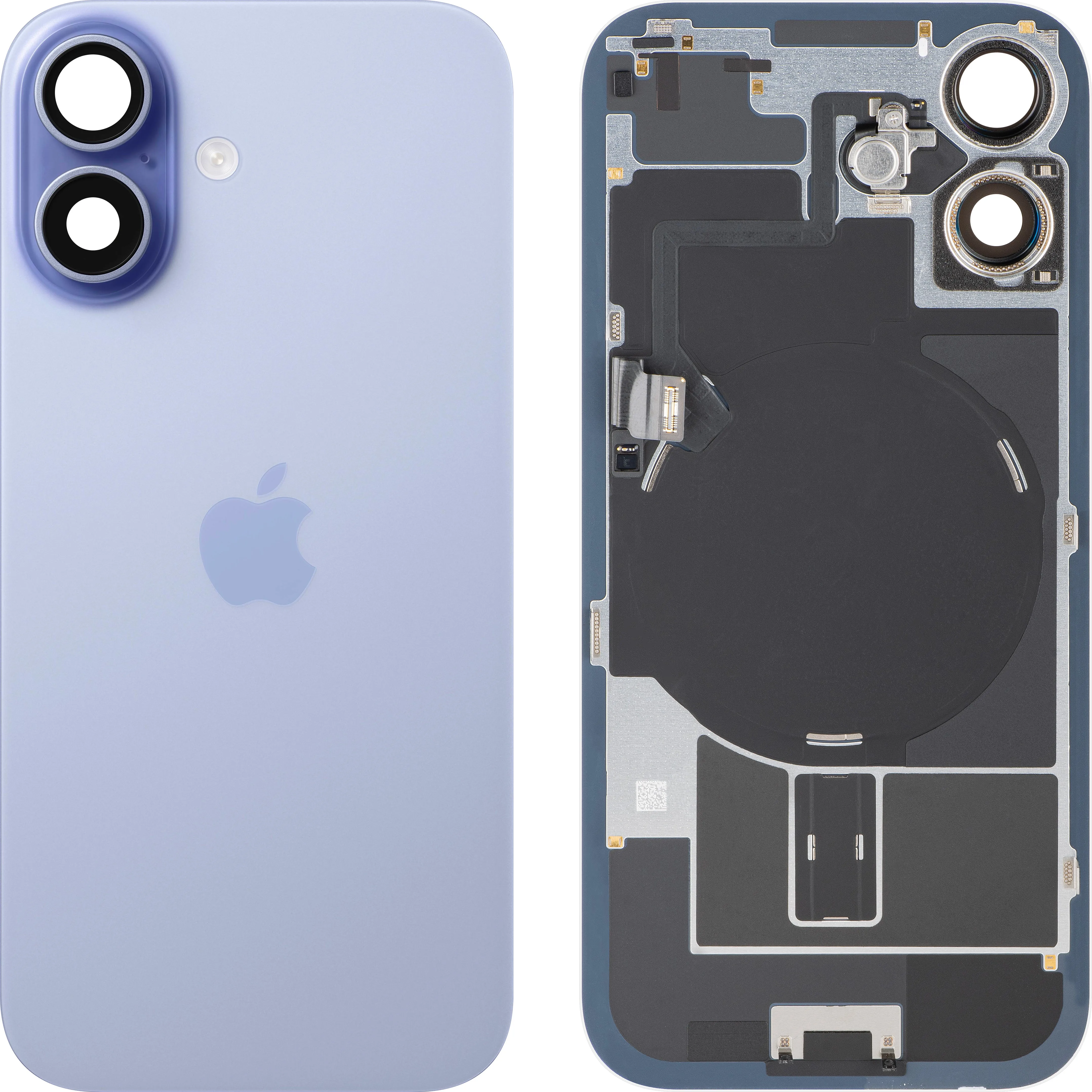 Copertura Batteria Apple iPhone 17, Blu (Mist Blue), Swap Premium - immagine 1