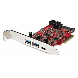 Scheda di espansione USB Type-A e USB Type-C Pci Express a 5 porte Combo PEXUSB312A1C1H - immagine 1