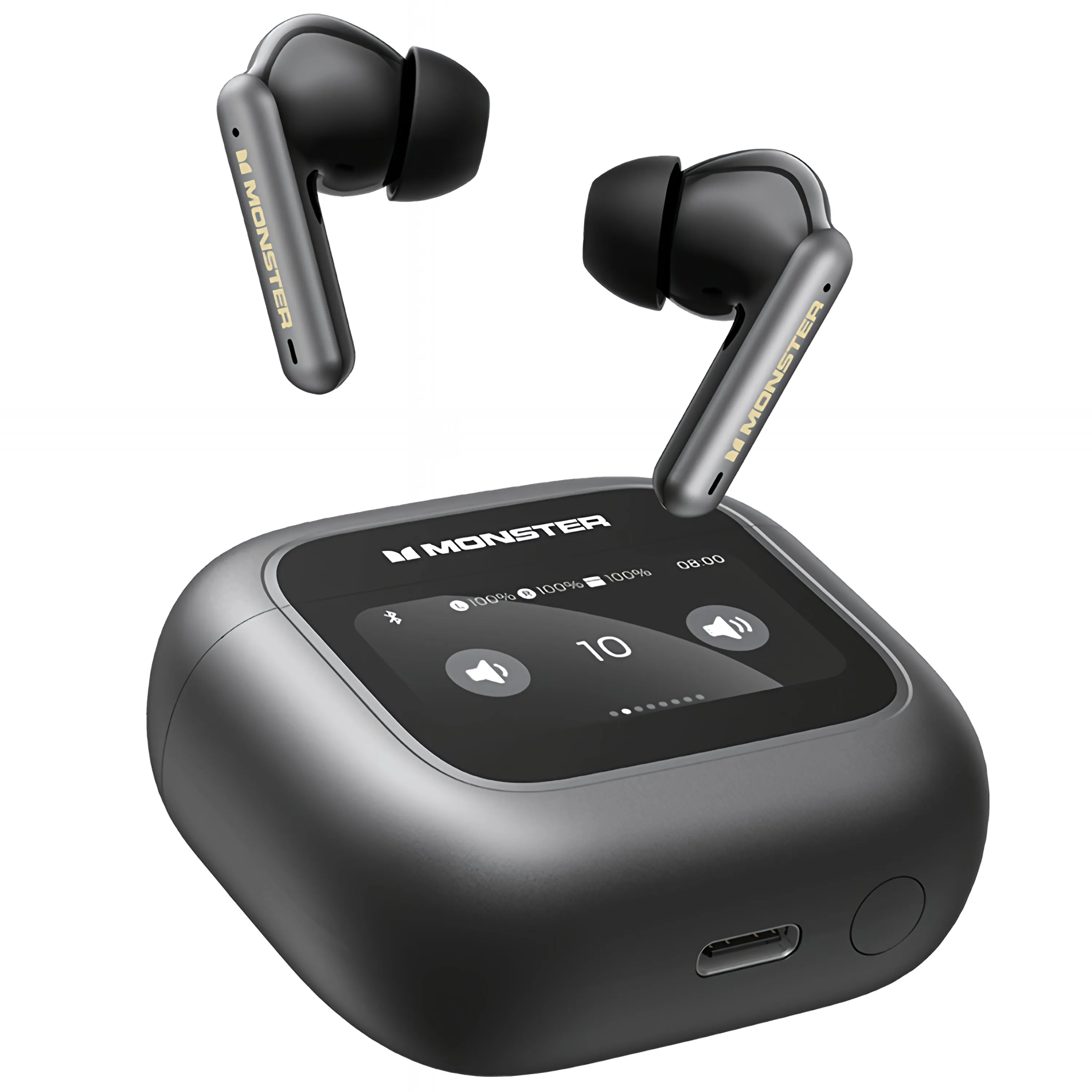 Auricolari Bluetooth Monster TH300, TWS, Nero - immagine 1
