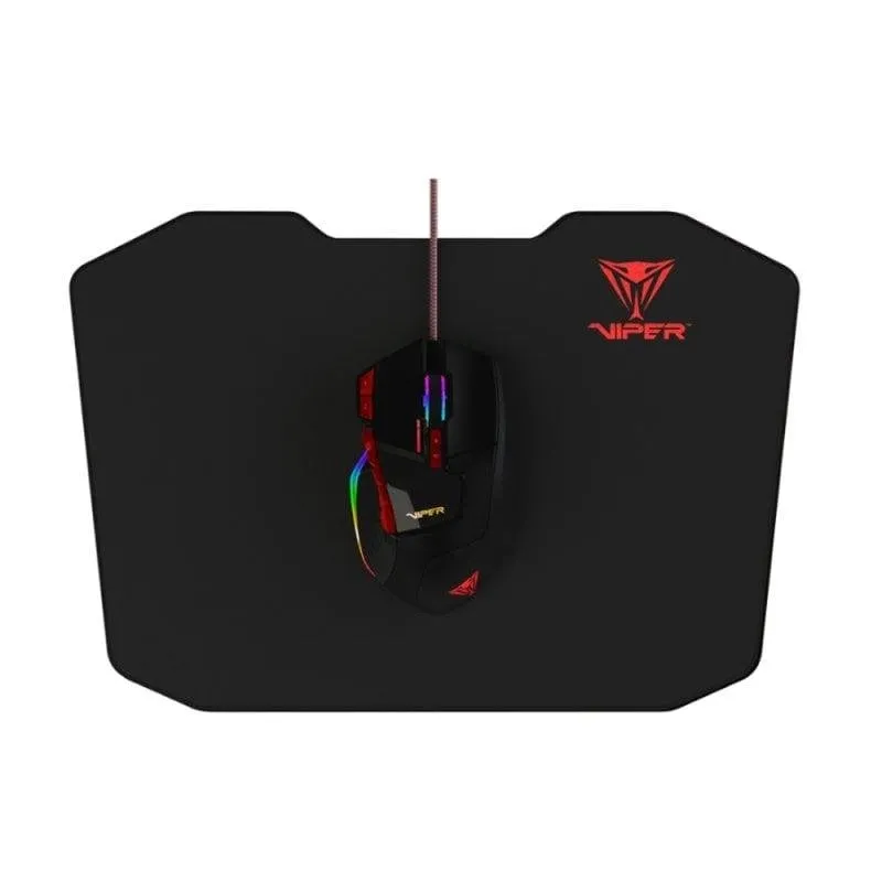 Tappetino per mouse Patriot Viper V160 Gaming LED 6 zone programmabili nero - immagine 1
