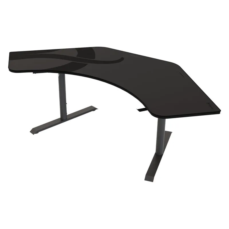 Arozzi Arena Angelo Tavolo Gaming Gun Metal - immagine 1