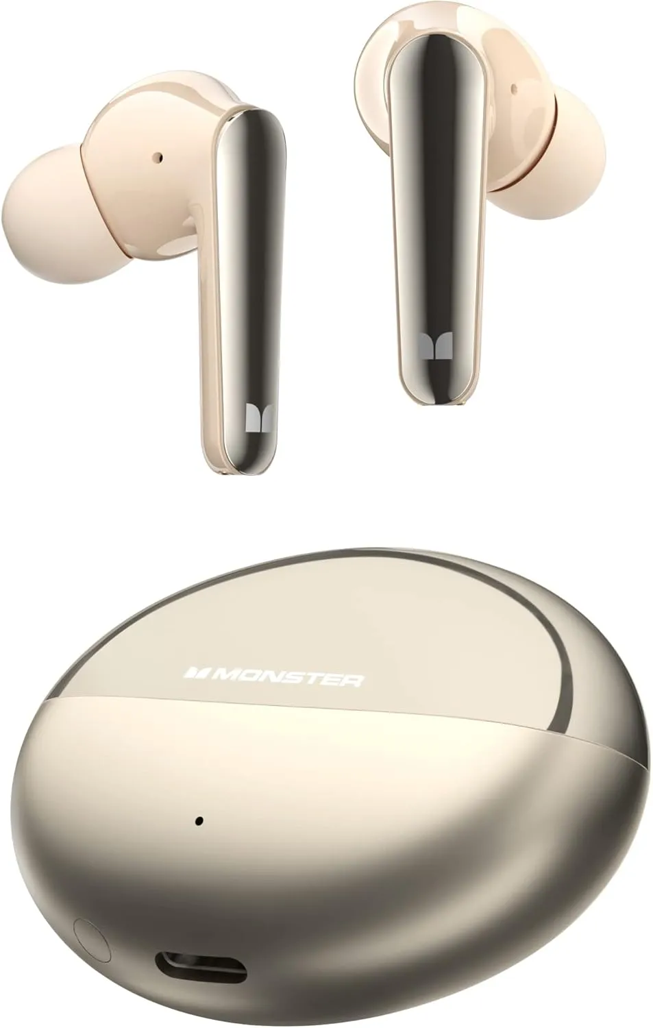 Handsfree Bluetooth Monster N-Lite 203 AirLinks, TWS, Oro - immagine 1