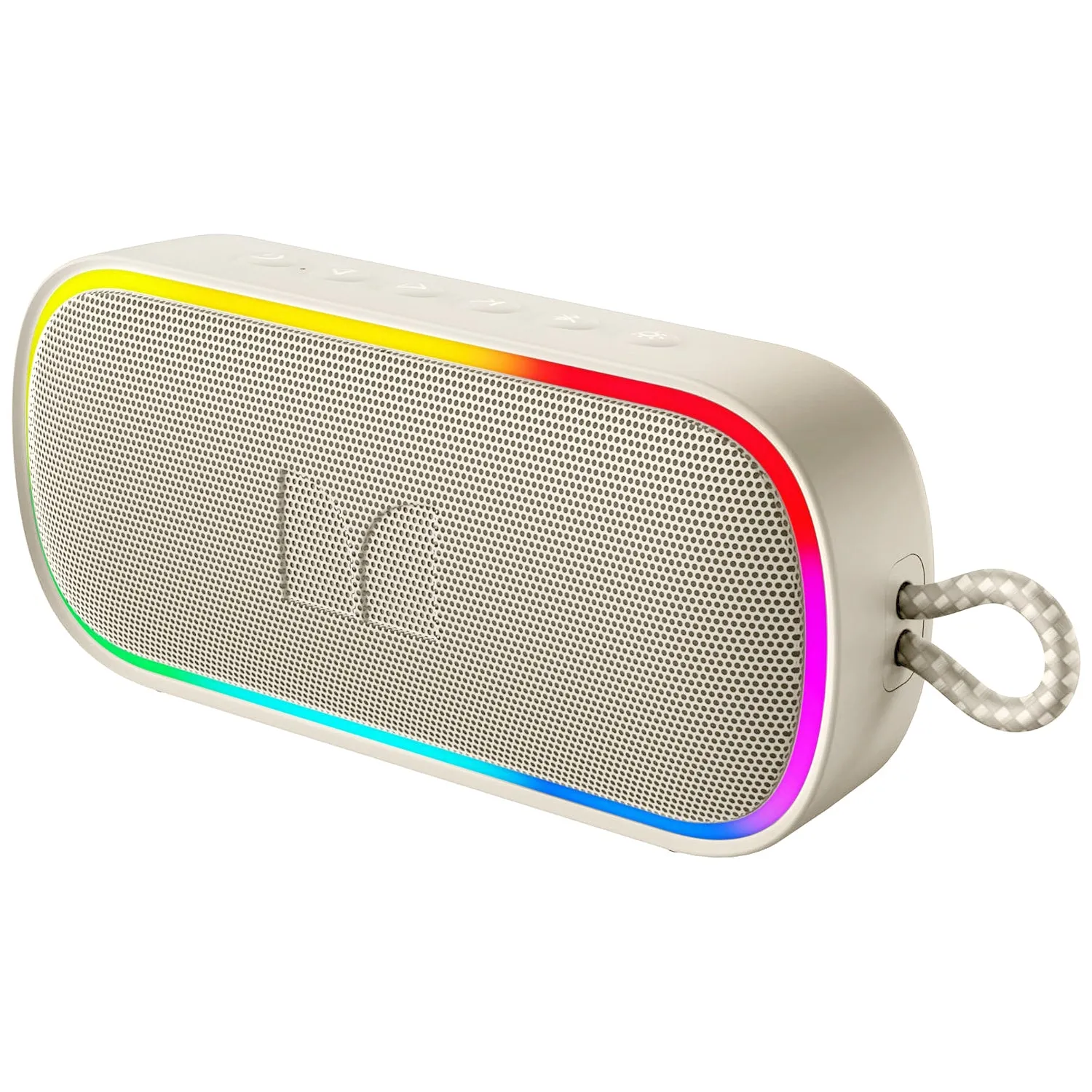 Cassa Portatile Bluetooth Monster S150 Plus, 40W, TWS, RGB, Impermeabile, Crema Chiaro - immagine 1